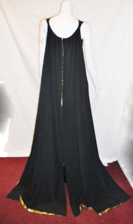 Karl Lagerfeld For Chloe 1978-1980 Goddess Gown In Excellent Condition In New York, NY
