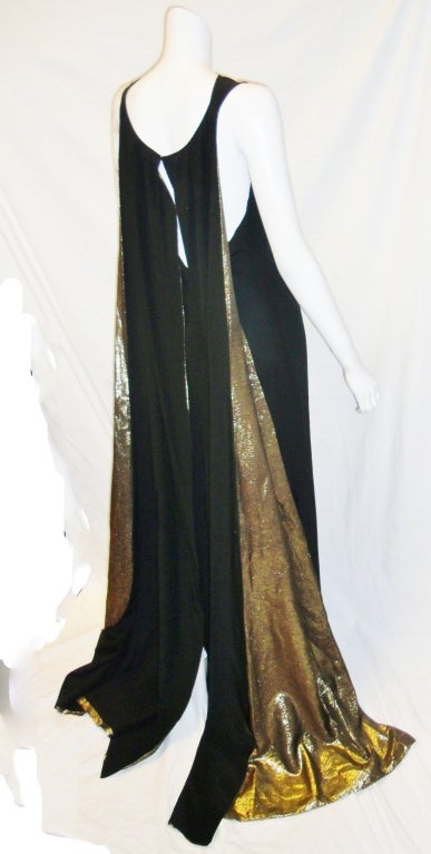 Karl Lagerfeld For Chloe 1978-1980 Goddess Gown 1