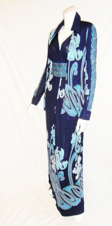 De Parisini Vintage 70's Long Dress and Jacket 3