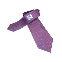 Hermes Vintage silk Neck Tie