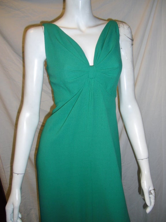 Malcolm Starr Elegant Sleevless  Gown Circa 1960's In Excellent Condition In New York, NY