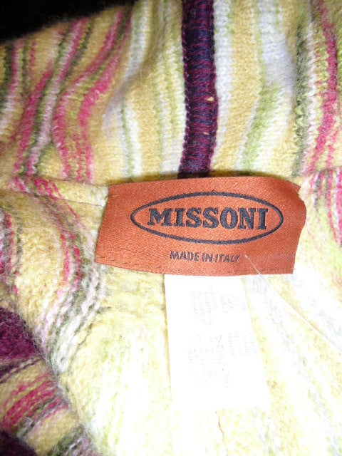 Missoni Wave Knit Multicolored Jacket/blazer 6