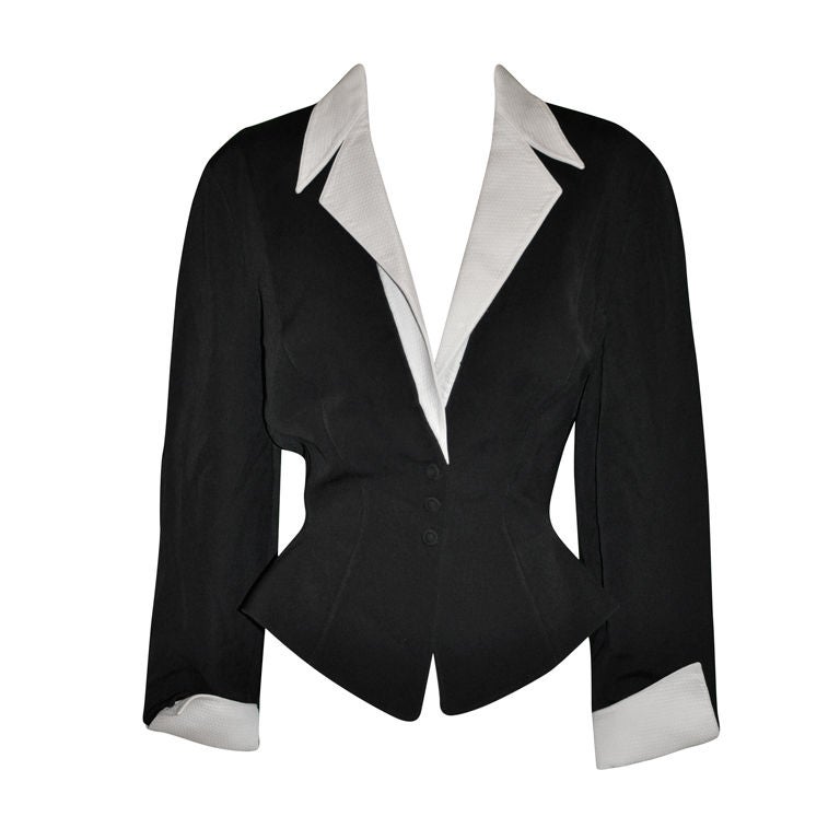 Thierry Mugler Black & gray jacket