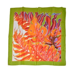 Pañuelo de seda floral Anne Klein Bold