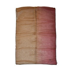 Giorgio Ciellini Multi-Hue Silk Chiffon Scarf