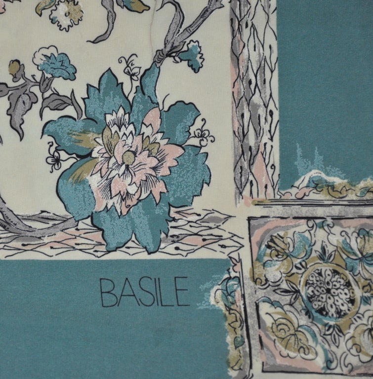 basile silk scarf