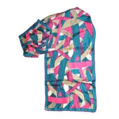 Pañuelo de seda multicolor Vera