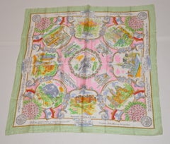Vintage "St. Louis Missouri" Souvenir Silk Scarf