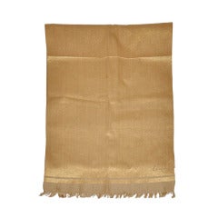 Sciarpa Kenzo in oro metallizzato