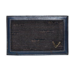 Valentino navy "multi" currency wallet 6