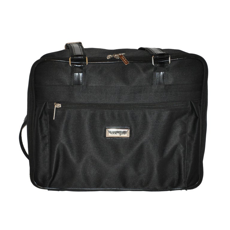 Carlos Falchi Black Travel bag