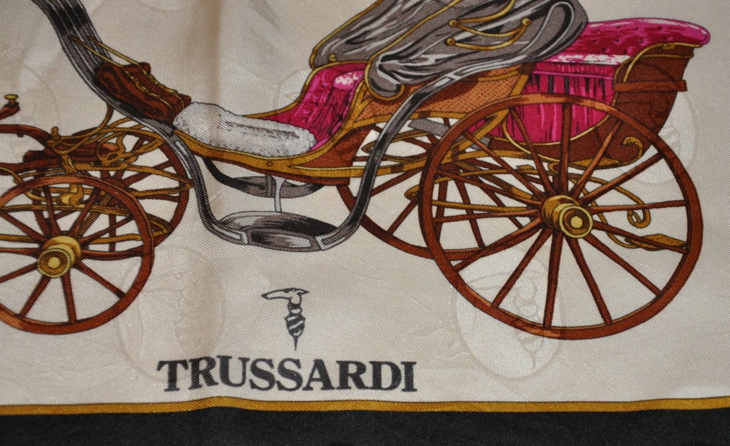 trussardi scarf