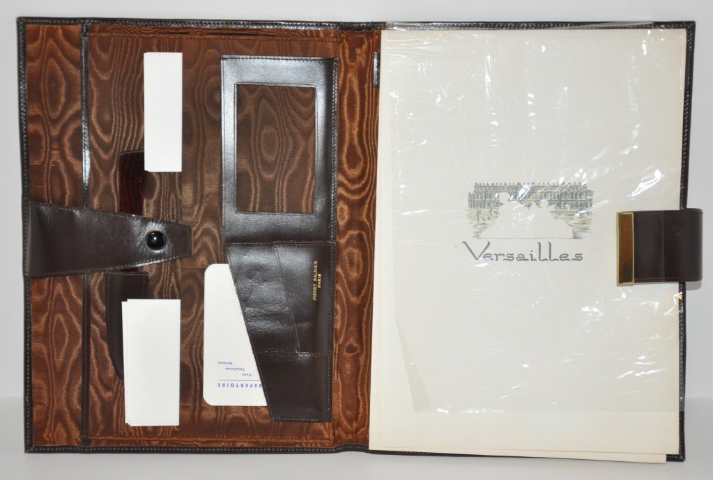 Marrone Agenda completa Pierre Balmain in vendita