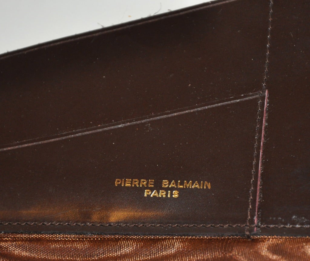 Pierre Balmain Komplette Agenda (Braun) im Angebot