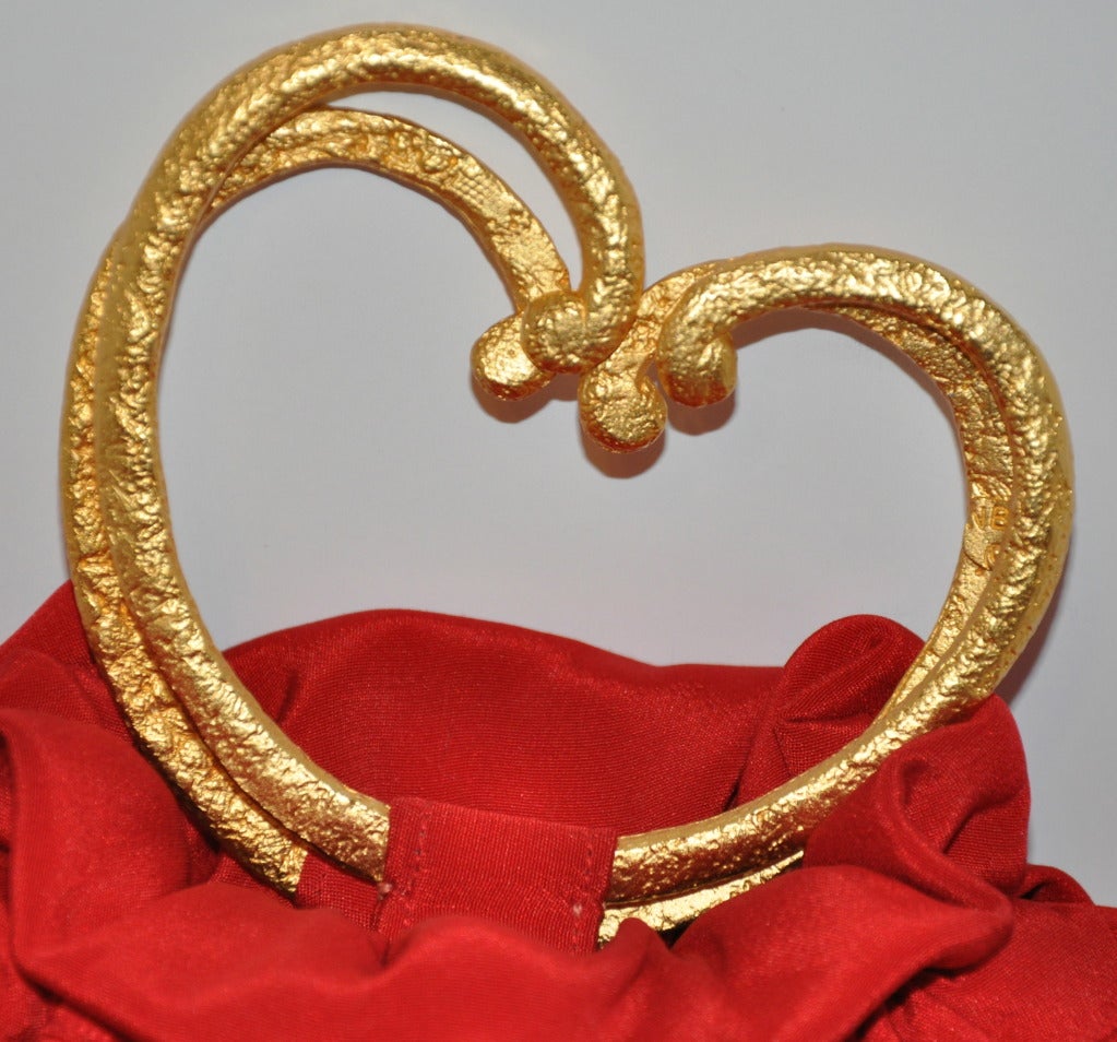 Bolso de noche con cordón 