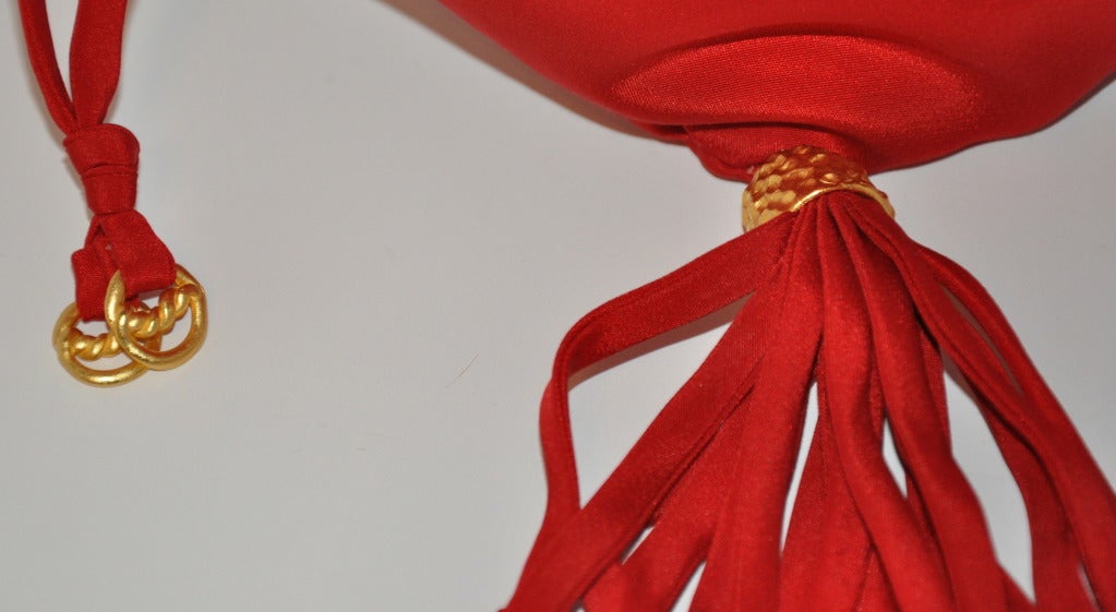 Bolso de noche con cordón 
