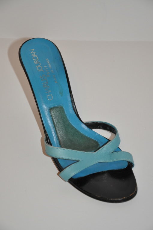 Charles Jourdan Iconic 80s Sandals In Excellent Condition In New York, NY
