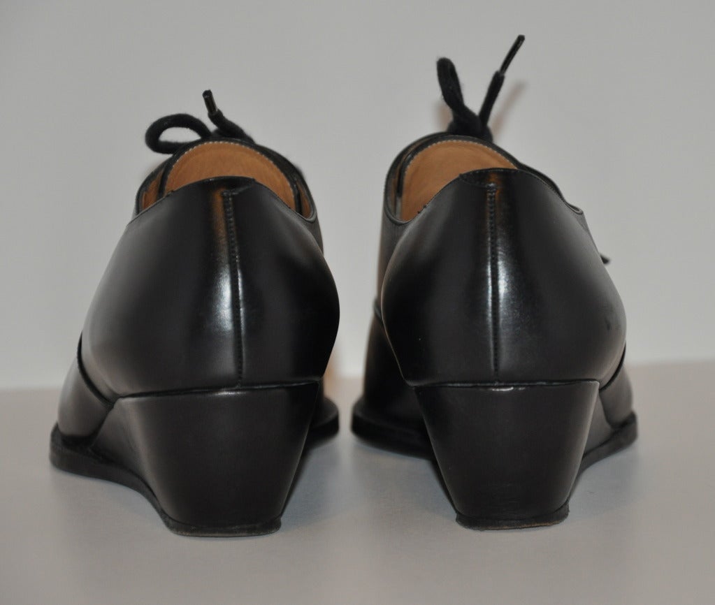 Yoshi Yamamoto Lace-Up Shoes For Sale at 1stdibs