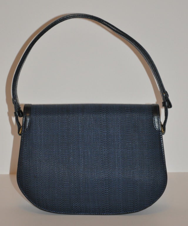 Elegance Classic Navy Horse-Hair Handbag at 1stDibs | genuine horse ...