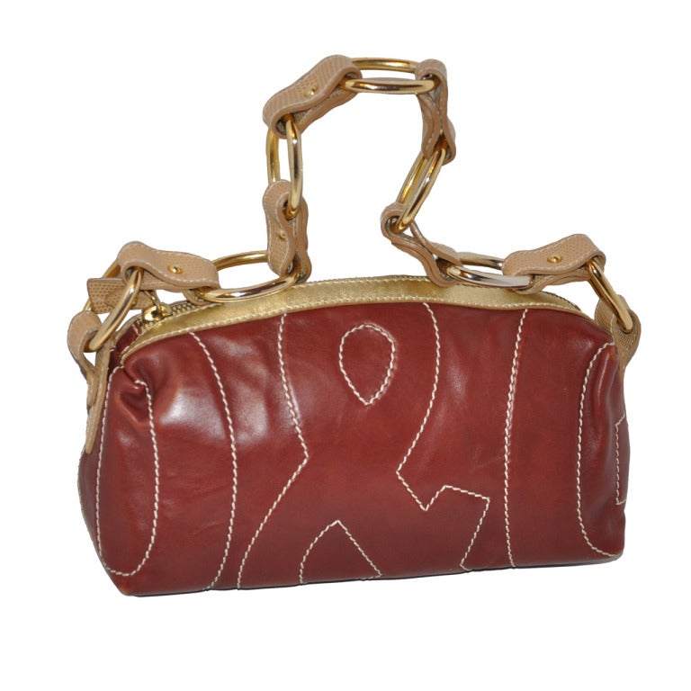 Dolce & Gabbana Multi-Textured leather bag For Sale