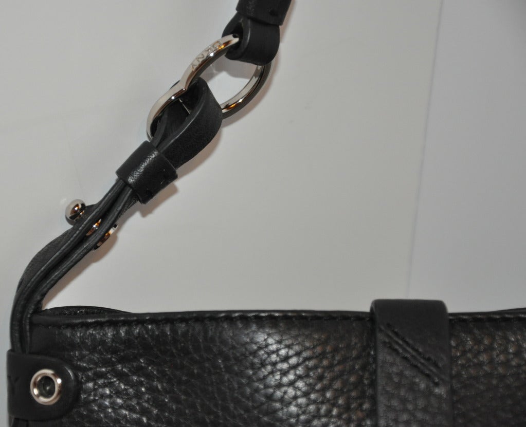 DKNY's Textured Black Shoulder bag 1