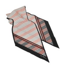 Renoir Pleated Multicolored Scarf