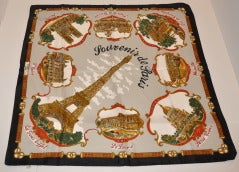 "Sciarpa "Souvenir of Paris