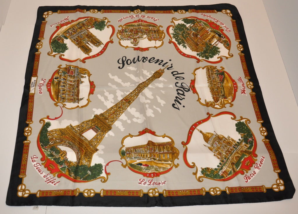 "Sciarpa "Souvenir of Paris