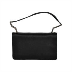 Vintage Giorgio Armani Black Evening Handbag
