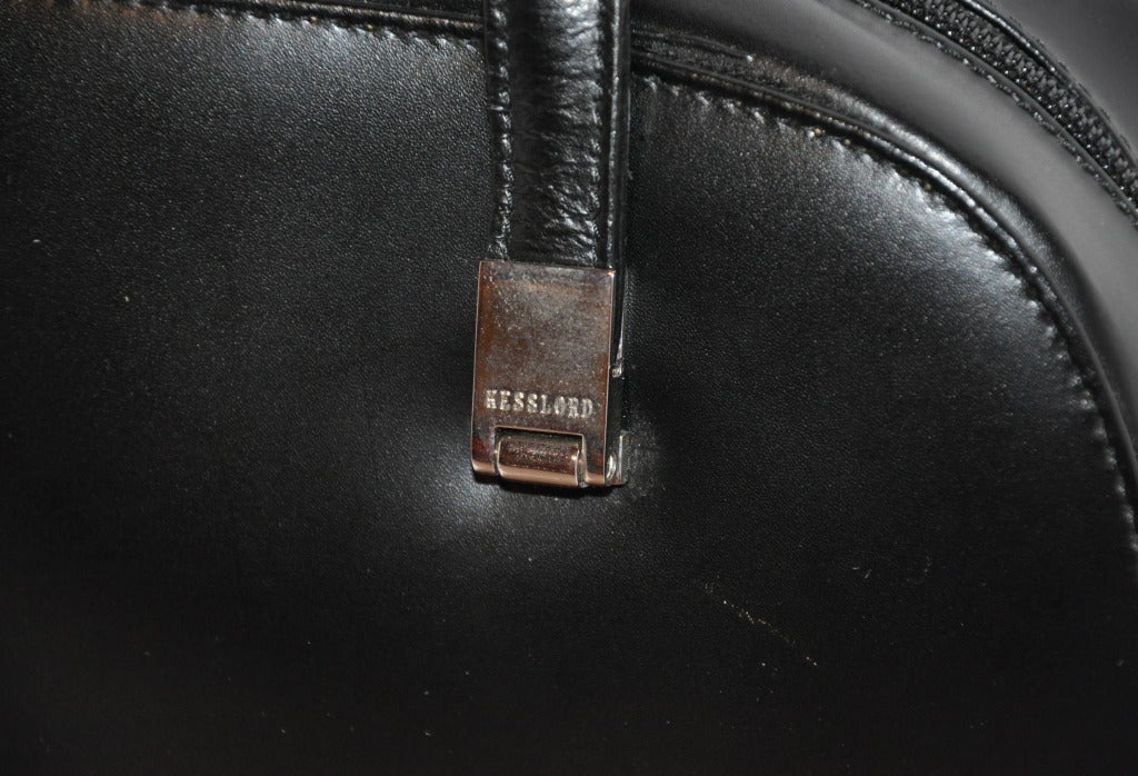 KessLord Black Calfskin Double-Handle Handbag at 1stDibs | kesslord ...
