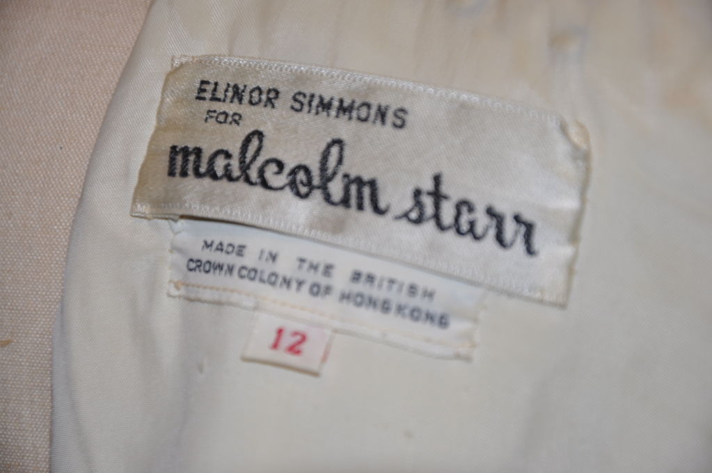 Elinor Simmons for Malcolm Starr entrance maker dress 1