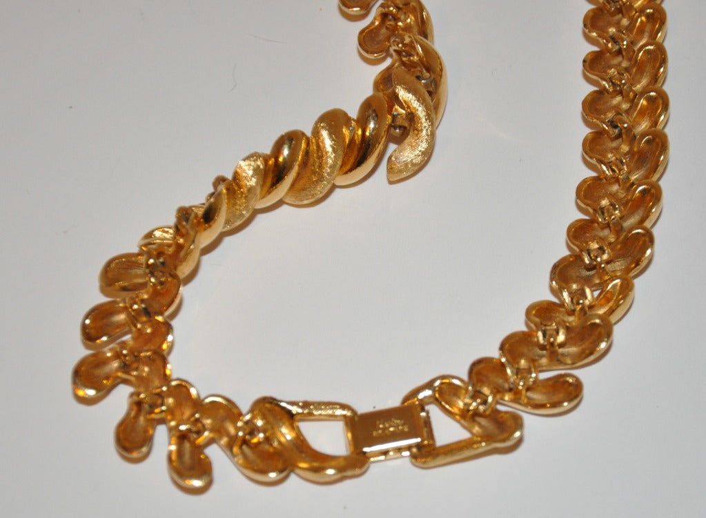 napier gold necklace real