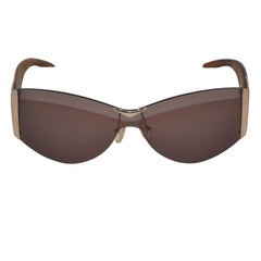 Alexander McQueen Hardware & Wood Sunglasses