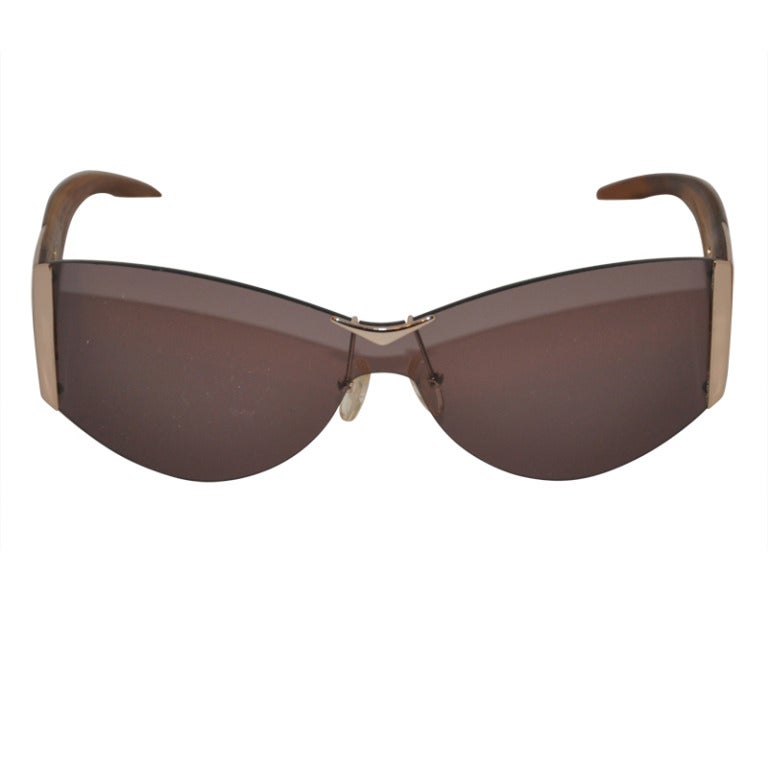 Alexander McQueen Hardware and Wood Sunglasses at 1stDibs | alexander ...