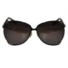 Bottega Veneta "Limited Edition" Black with Woven Accent Sunglasses