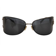 Vivienne Westwood "Limited Edition" Wrap-Around "Skulls" Sunglasses