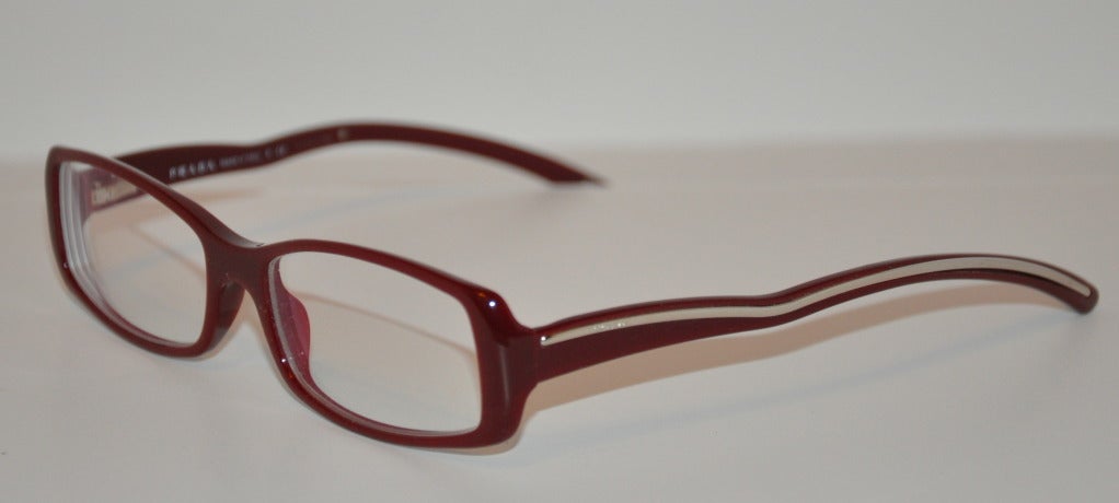 prada rectangular glasses