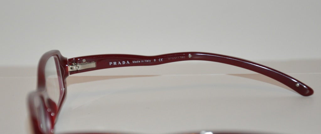 prada silver glasses