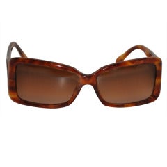 Tiffany & Co Tortoise Shell with Sterling Silver Name Plates Sunglasses