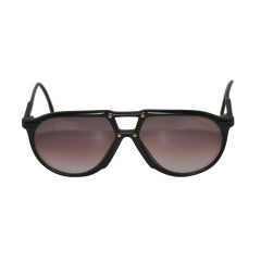 Carrera Black Frame with Gold Stud Sunglasses