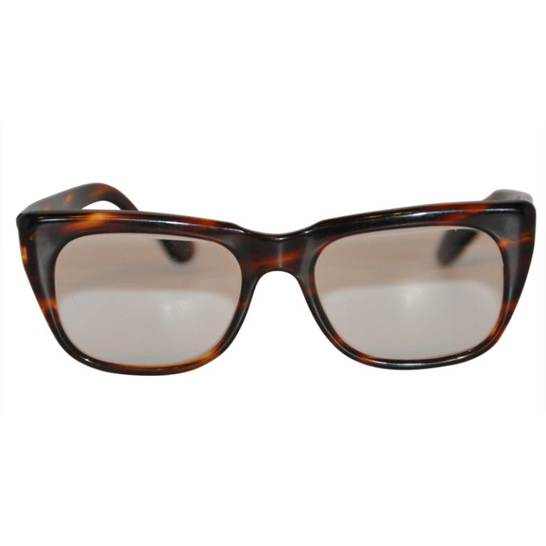 Rodenstock Thick Tortoise Shell Men's Glasses at 1stDibs | thick ...