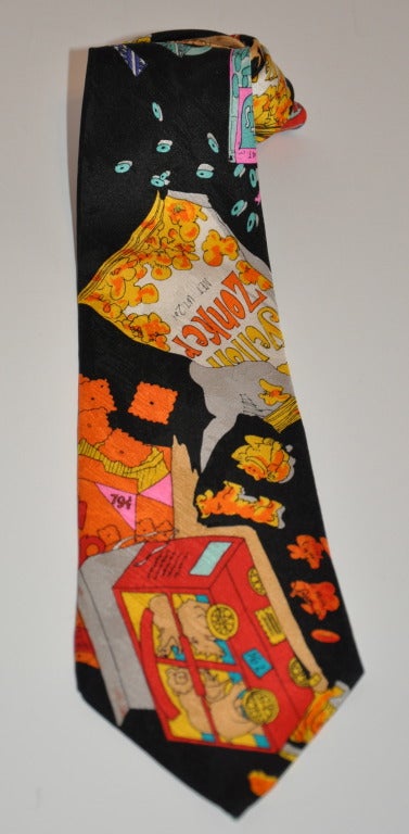 Nicole Miller "Cracker Jack" Men's Silk Tie