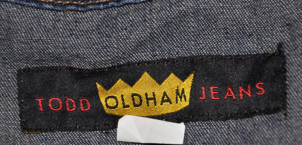 todd oldham jeans jacket