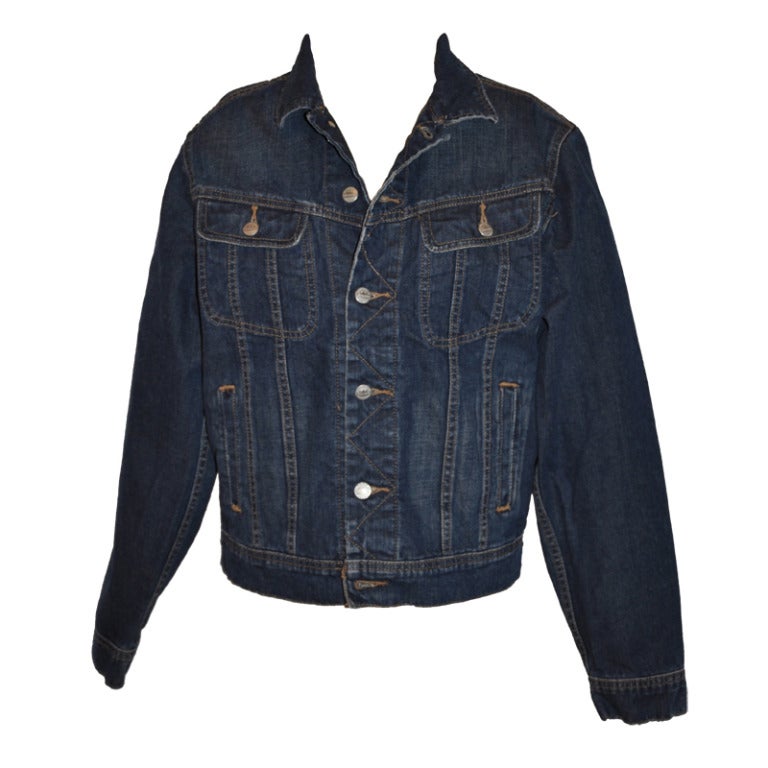 Todd Oldham Men's Denim Jacket For Sale