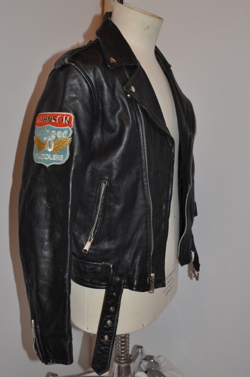 Men's M.C. Leather Jacket 1