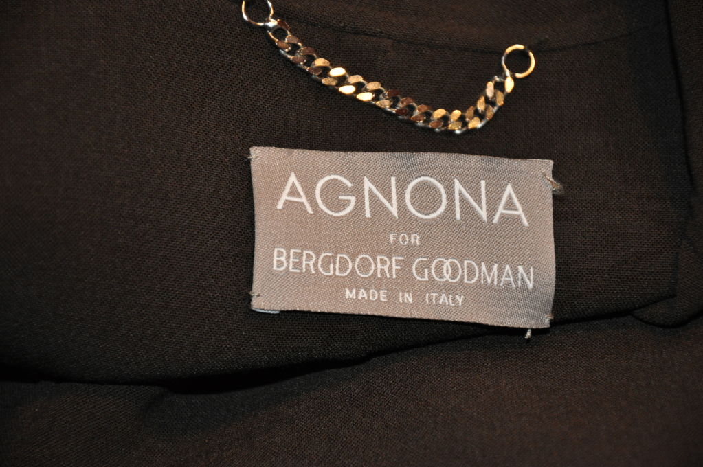 Agnona per Bergdorf Goodman Cappotto Coco. In condizioni buone in vendita a New York, NY