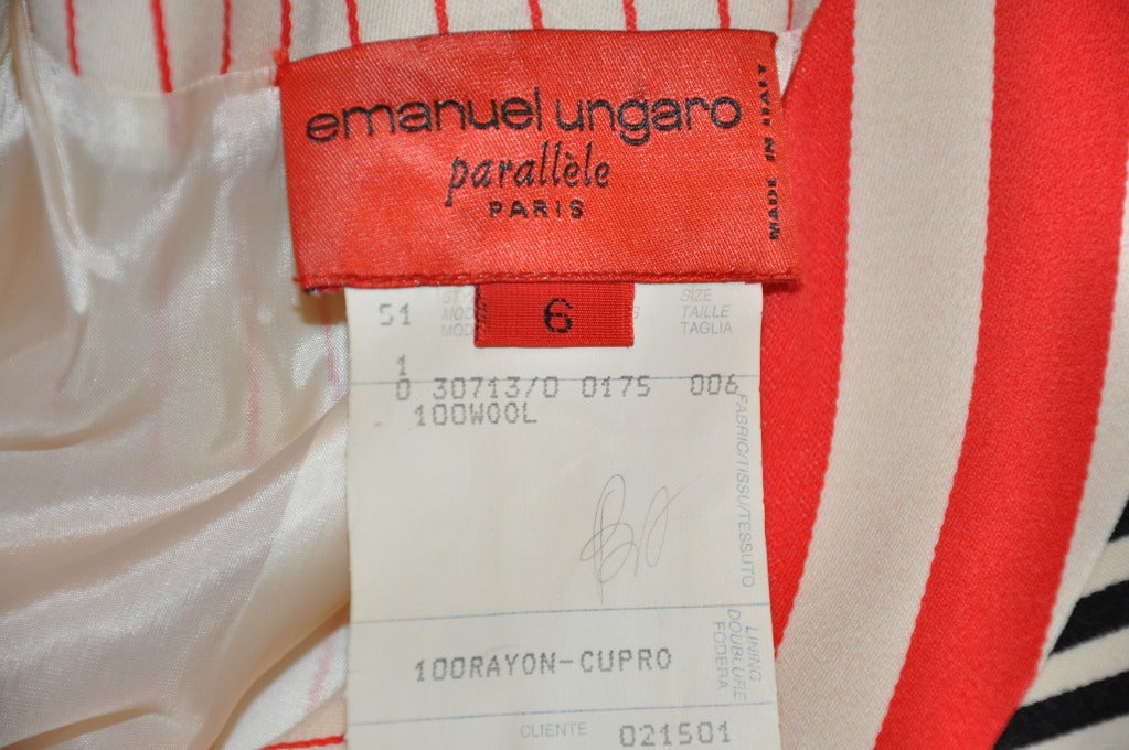 Beige Emanuel Ungaro - Veste à poches multibrins à patchs en vente