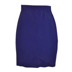 Vintage Ozbek Bold Purple Skirt