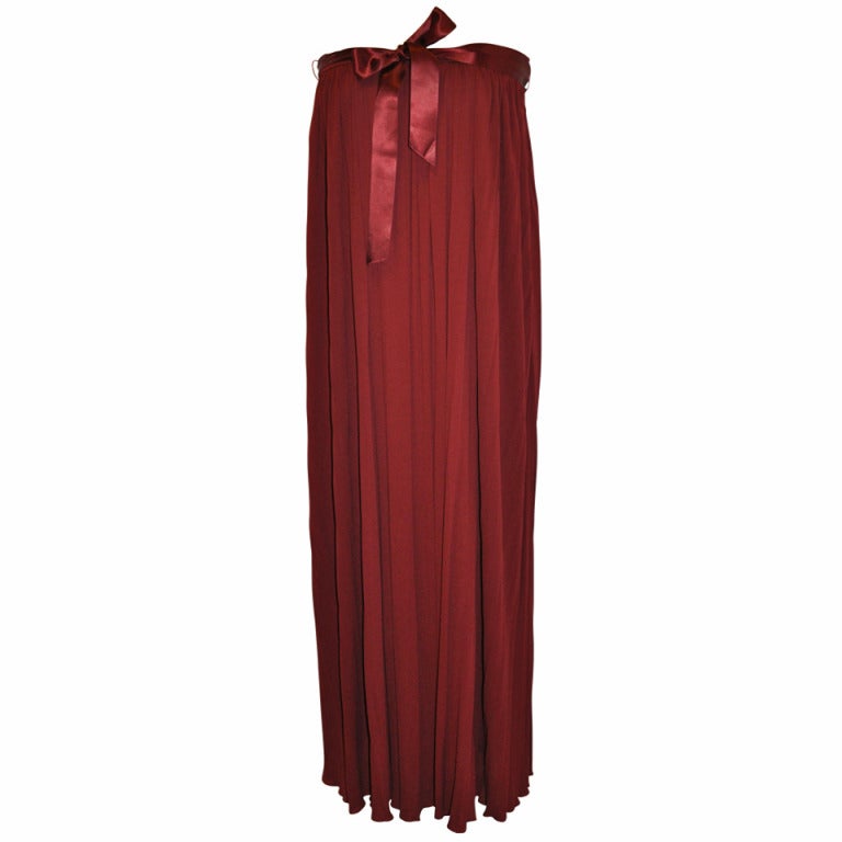 Julio Wide-Band Strapless Evening Dress/ Evening Skirt