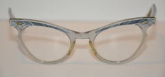 Vintage Clear with Tortoise Shell Accents Glasses